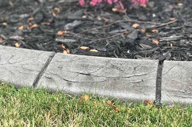Decorative Landscape Concrete Curbing Indianapolis