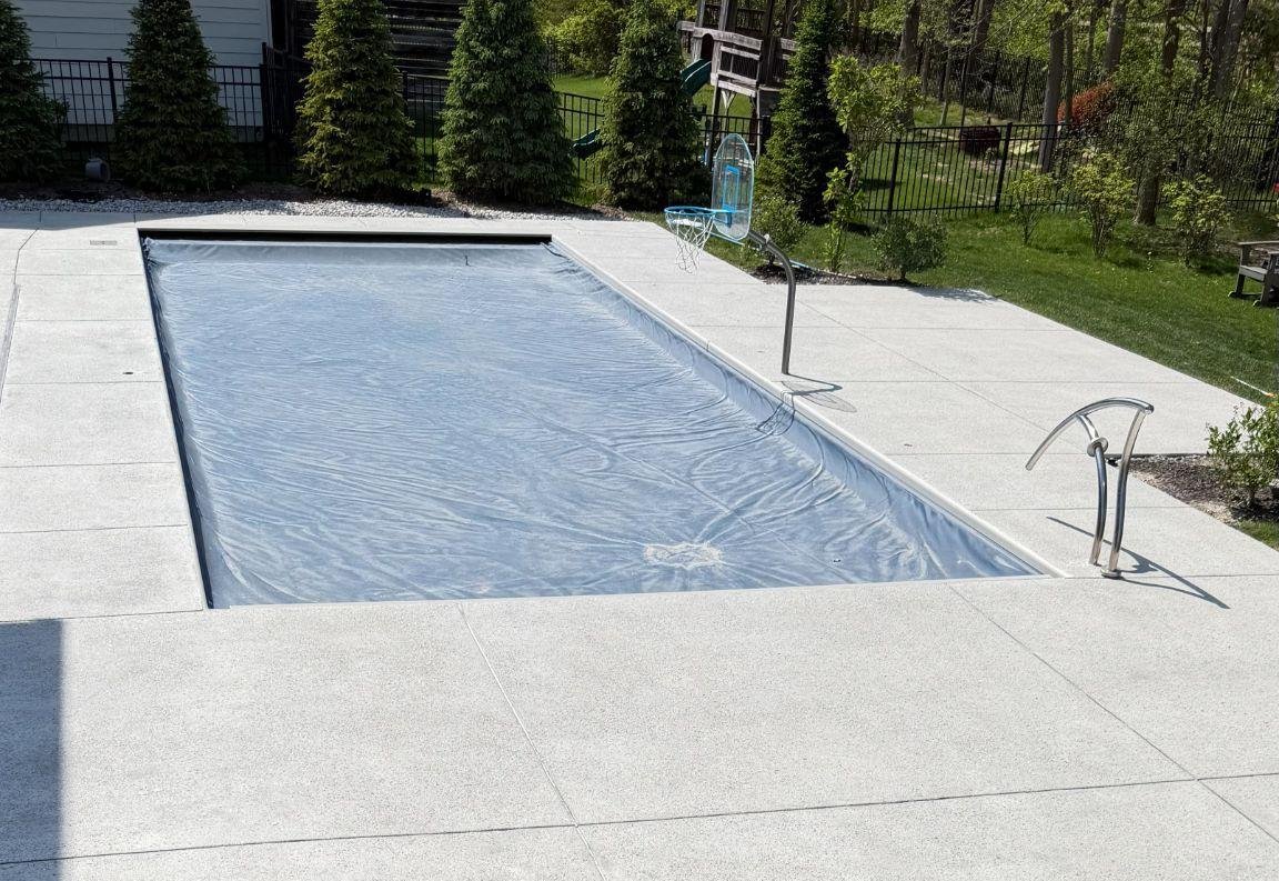 Finished Pool Deck